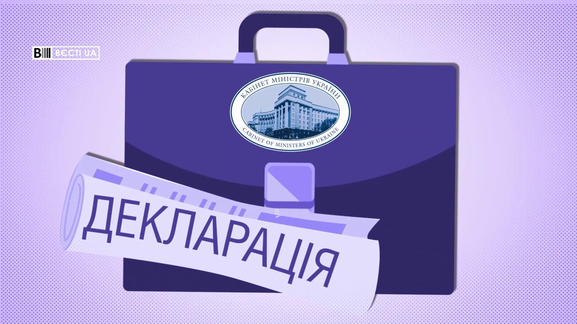 Яку загальну суму задекларували усі міністри України: вражаюча цифра Яку загальну суму задекларували усі міністри України: вражаюча цифра