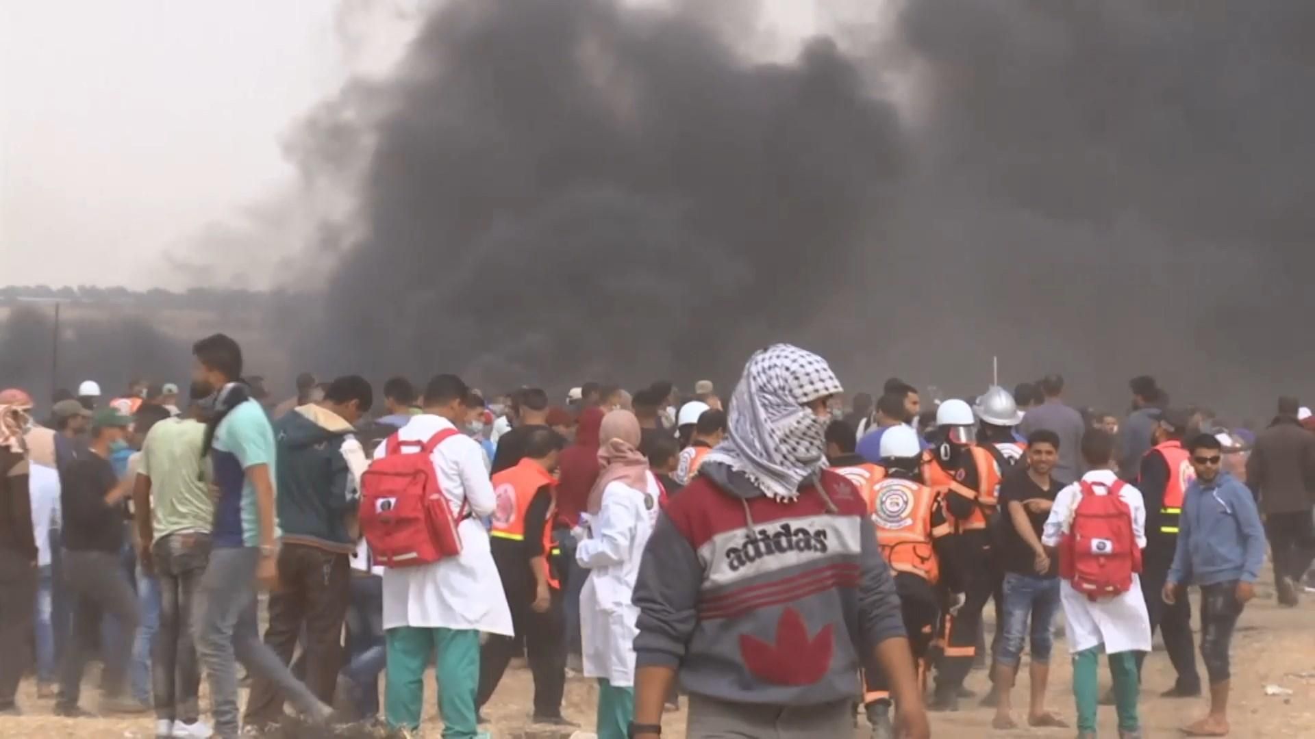 Протесты в Секторе Газа:  количество жертв увеличилось