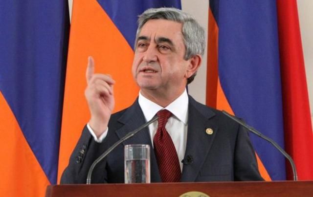 Протесты в Армении: премьер Саргасян назвал условие, при котором уйдет с должности