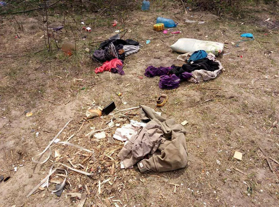 Табір ромів Київ пожежа підпал Табір ромів Київ пожежа підпал