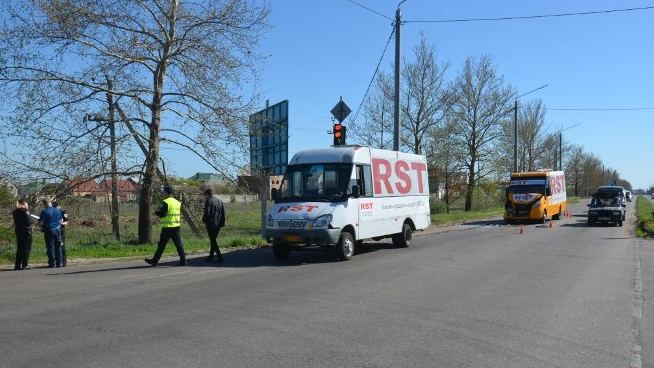 Резонансная авария с участием маршруток произошла в Николаеве