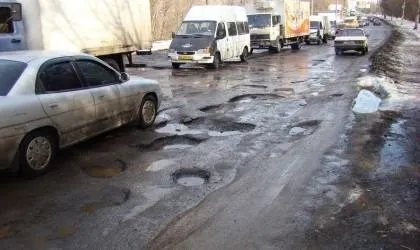 Жахливий стан доріг в Україні