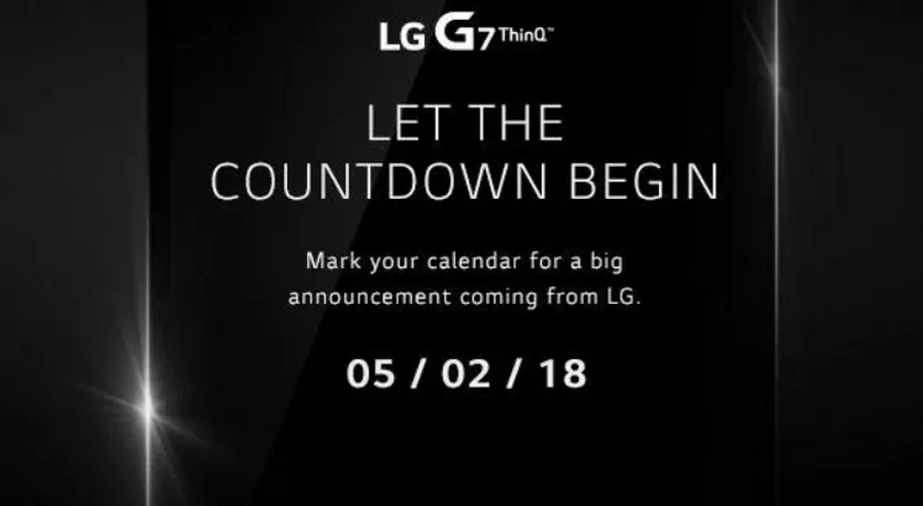 Компанія LG оголосила офіційну дату презентації G7 ThinQ