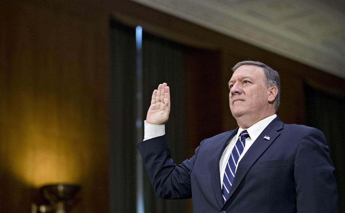 Сенат затвердив Помпео на посаді державного секретаря США Сенат затвердив Помпео на посаді державного секретаря США
