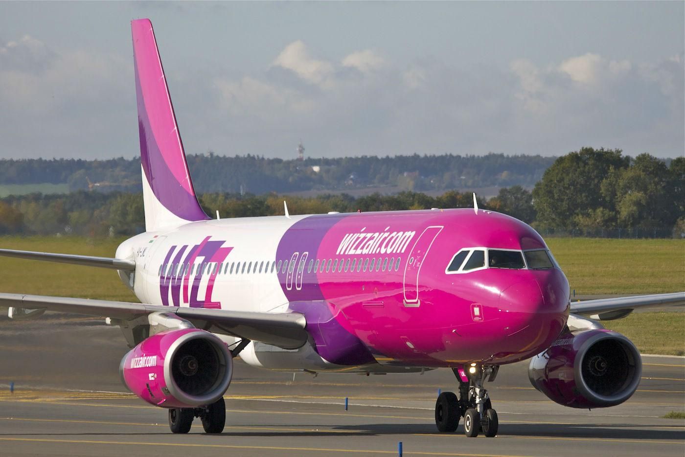 Wizz Air открывает три новых маршрута из Киева