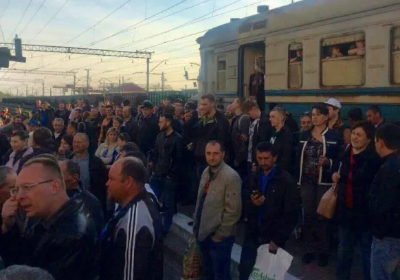 Львів, пасажири, Укрзалізниця, блокування 