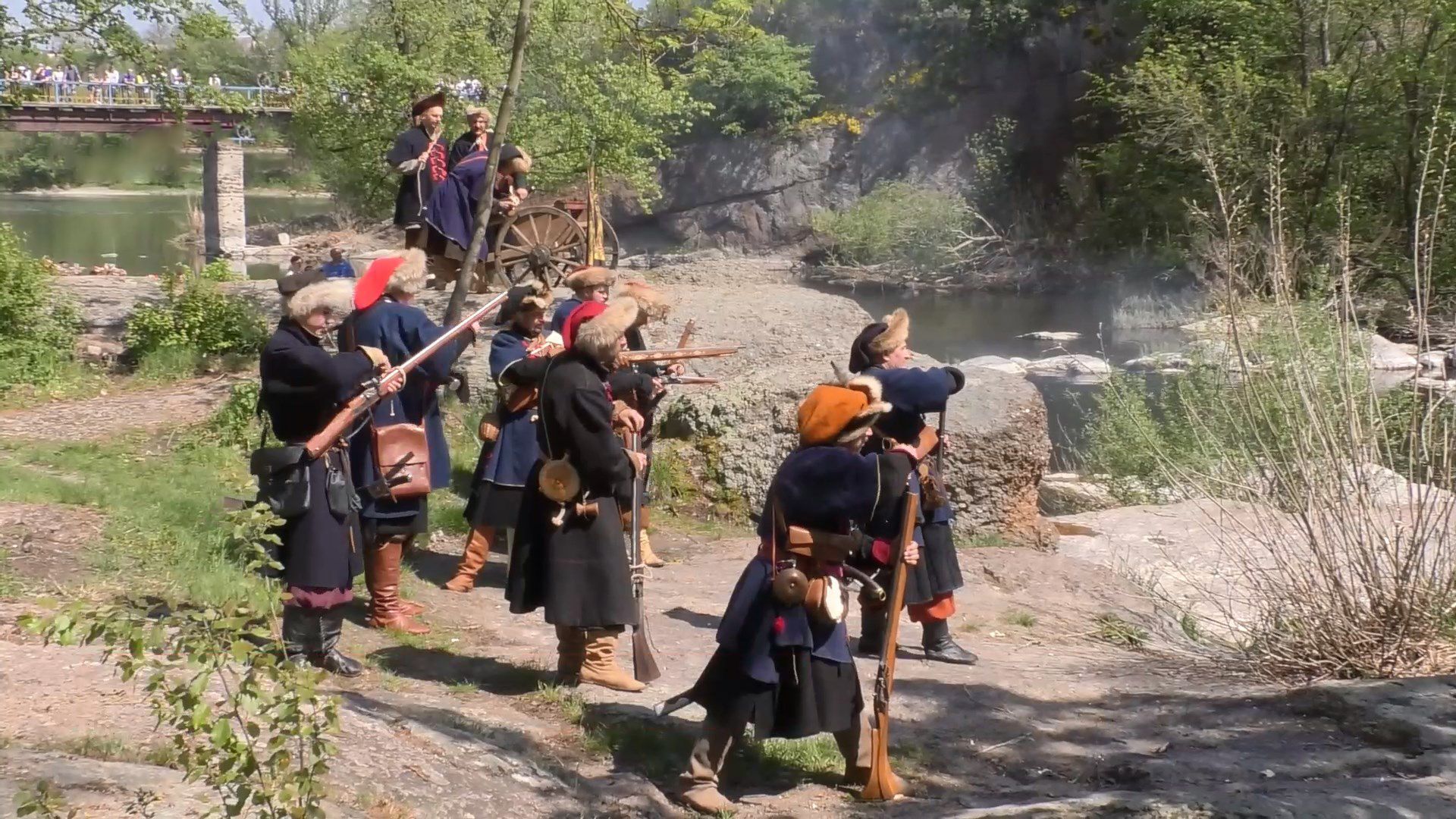 На Черкащине реконструкторы воспроизвели историческую битву под Корсунем На Черкащине реконструкторы воспроизвели историческую битву под Корсунем