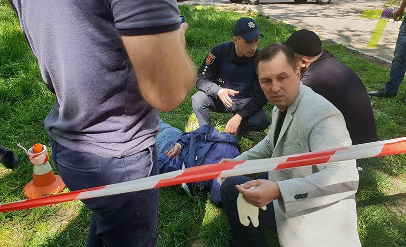 Активист Стерненко сообщил имя своего нападавшего и версии мотивов