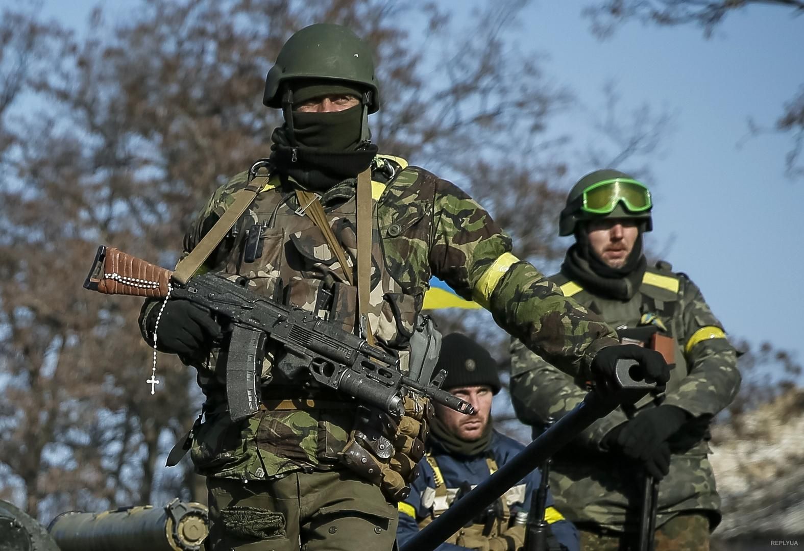 Російська артилерія обстріляла оборонців Новгородського