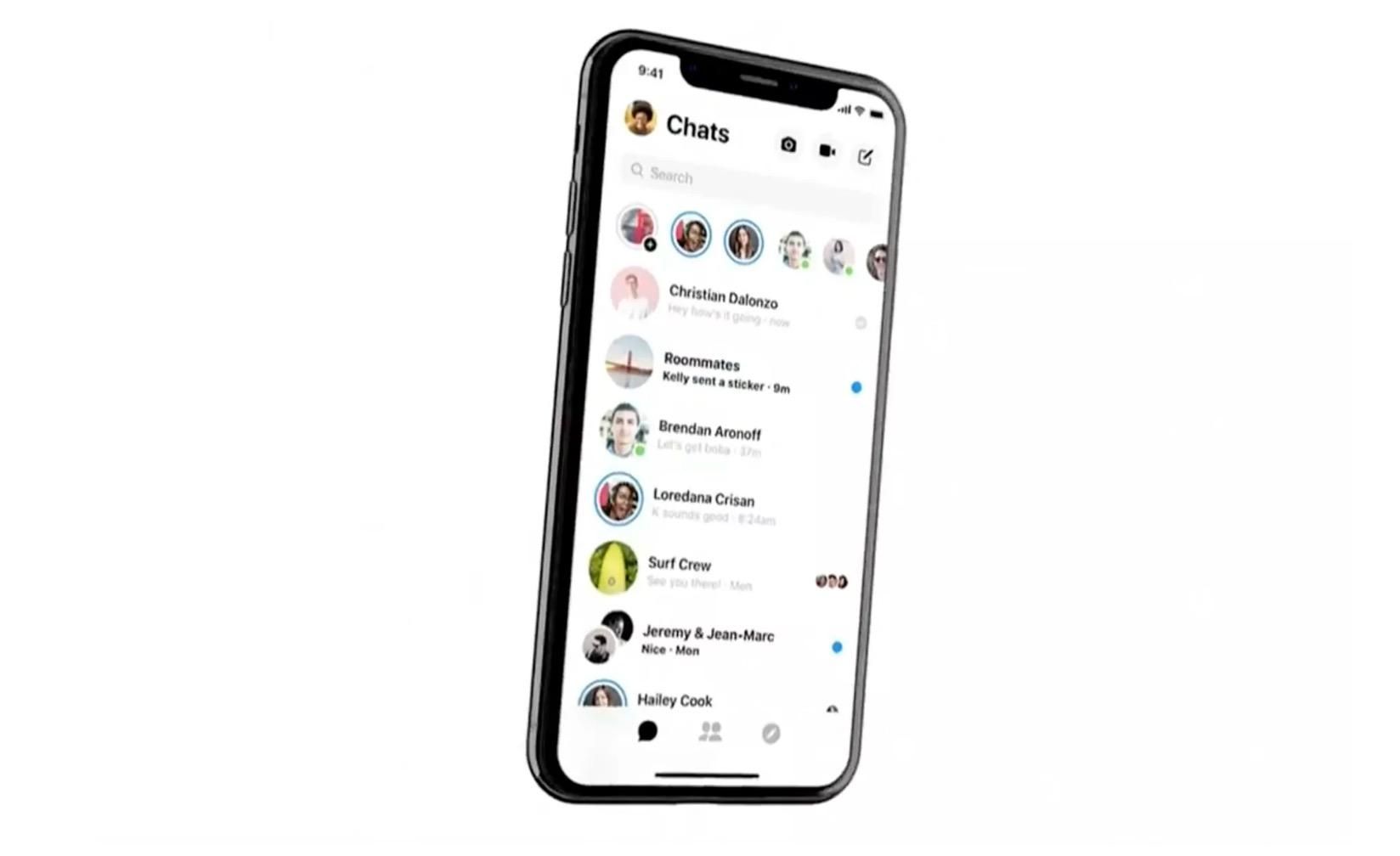 Facebook Messenger отримає новий дизайн Facebook Messenger отримає новий дизайн