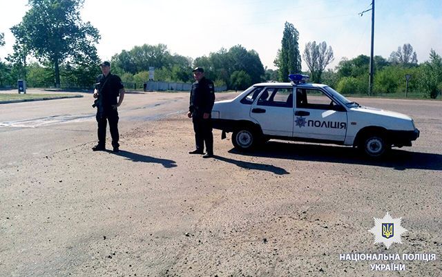 Пожежа у Балаклії: поліція заявила про відсутність постраждалих