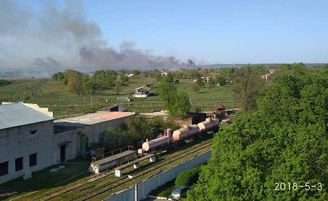 Чрезвычайная ситуация в Балаклее: в ВСУ заявили об отсутствии очагов пожара