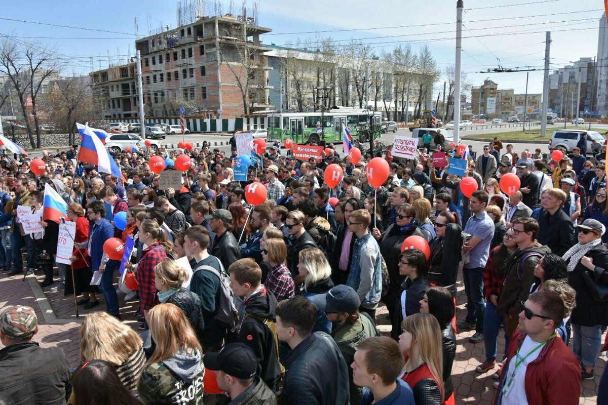 "Він нам не цар": у Росії тривають акції протесту перед інавгурацією Путіна