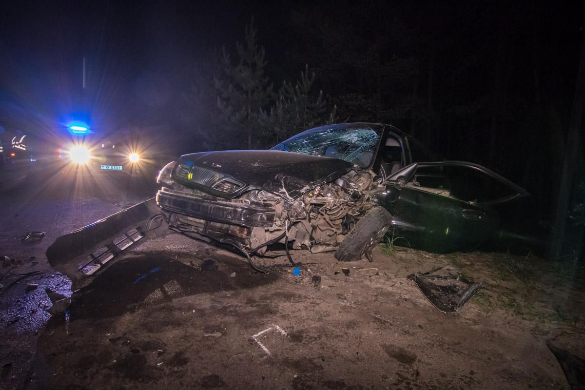 На Київщині у серйозну аварію потрапив нетверезий правоохоронець, – ЗМІ