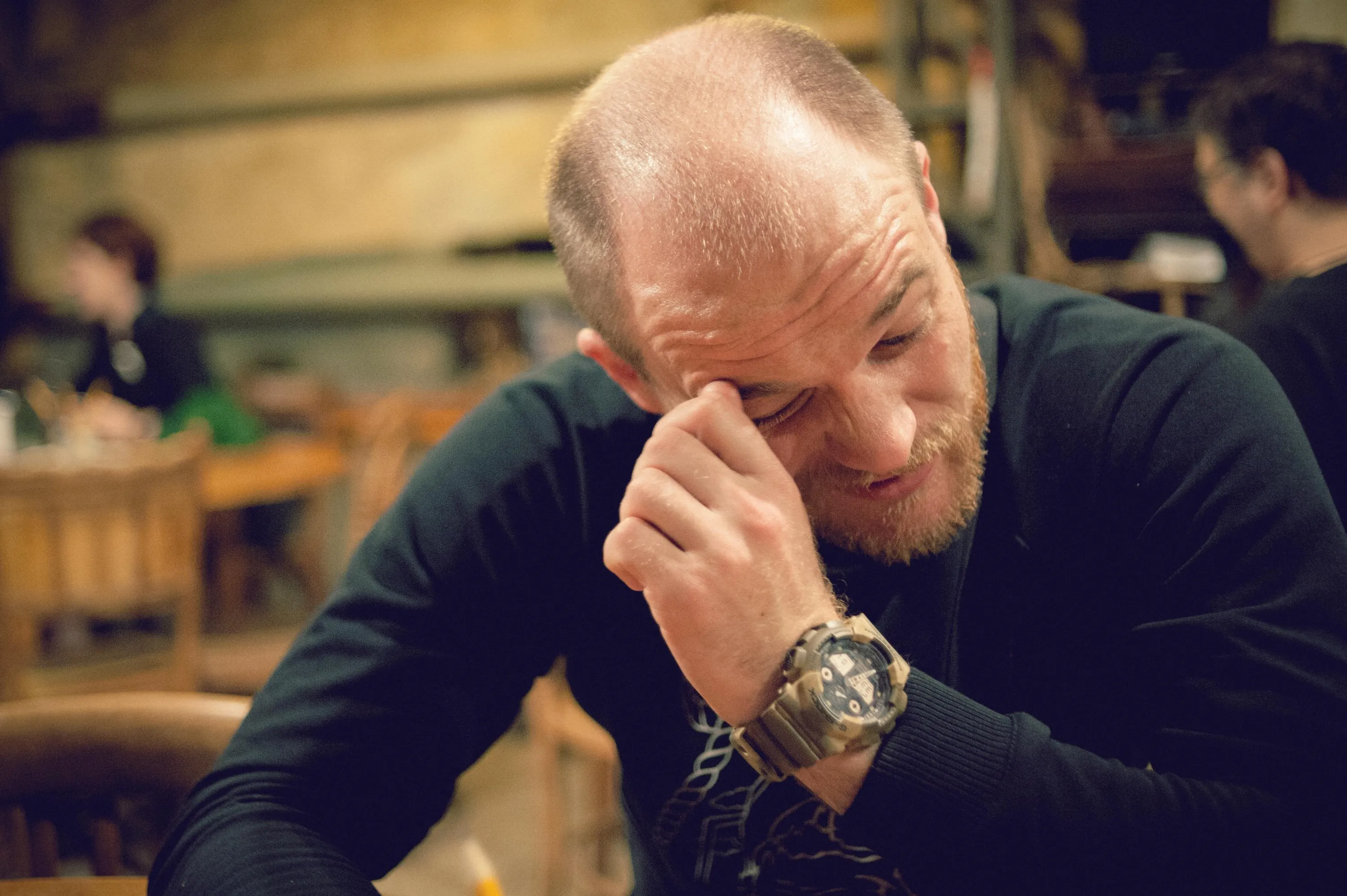 Боец ВМС Украины Игорь Руляк