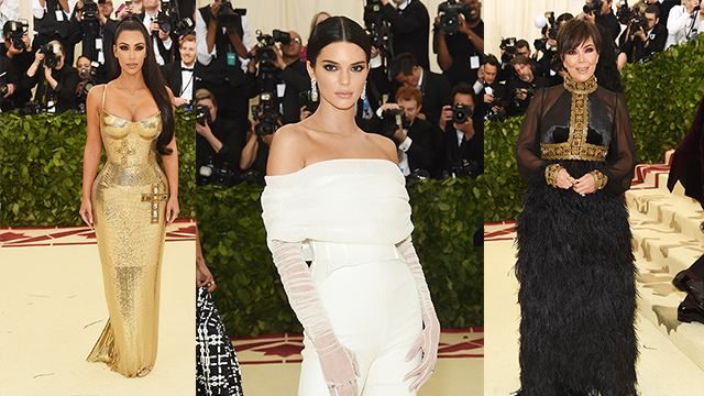 Met Gala 2018: яскраві образи представниць клану Кардашян