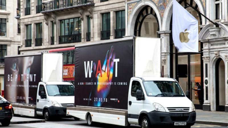 Huawei потролив Apple у рекламній кампанії Huawei потролив Apple у рекламній кампанії