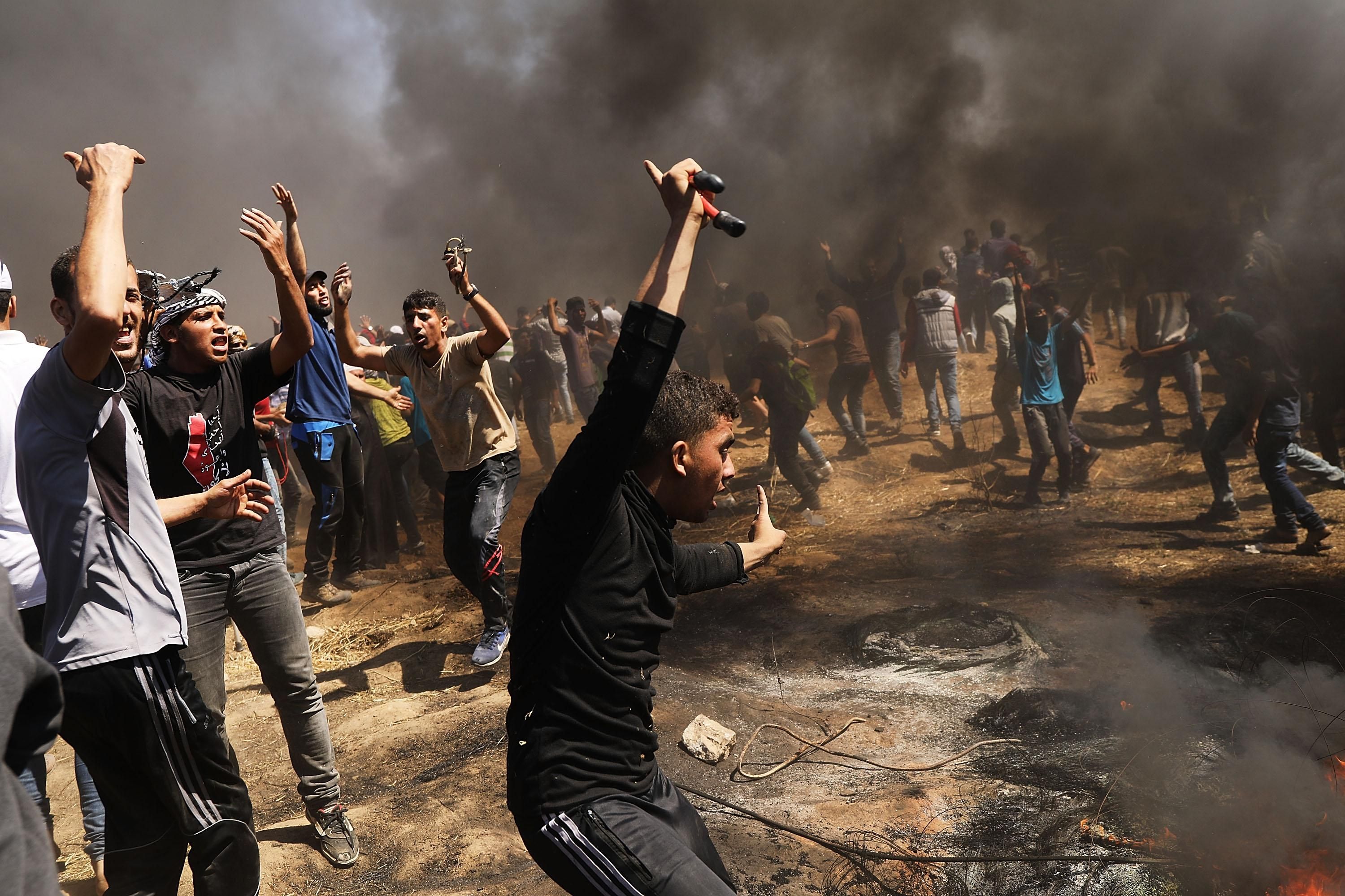 Открытие посольства США в Иерусалиме: в протестах погибло немало палестинцев