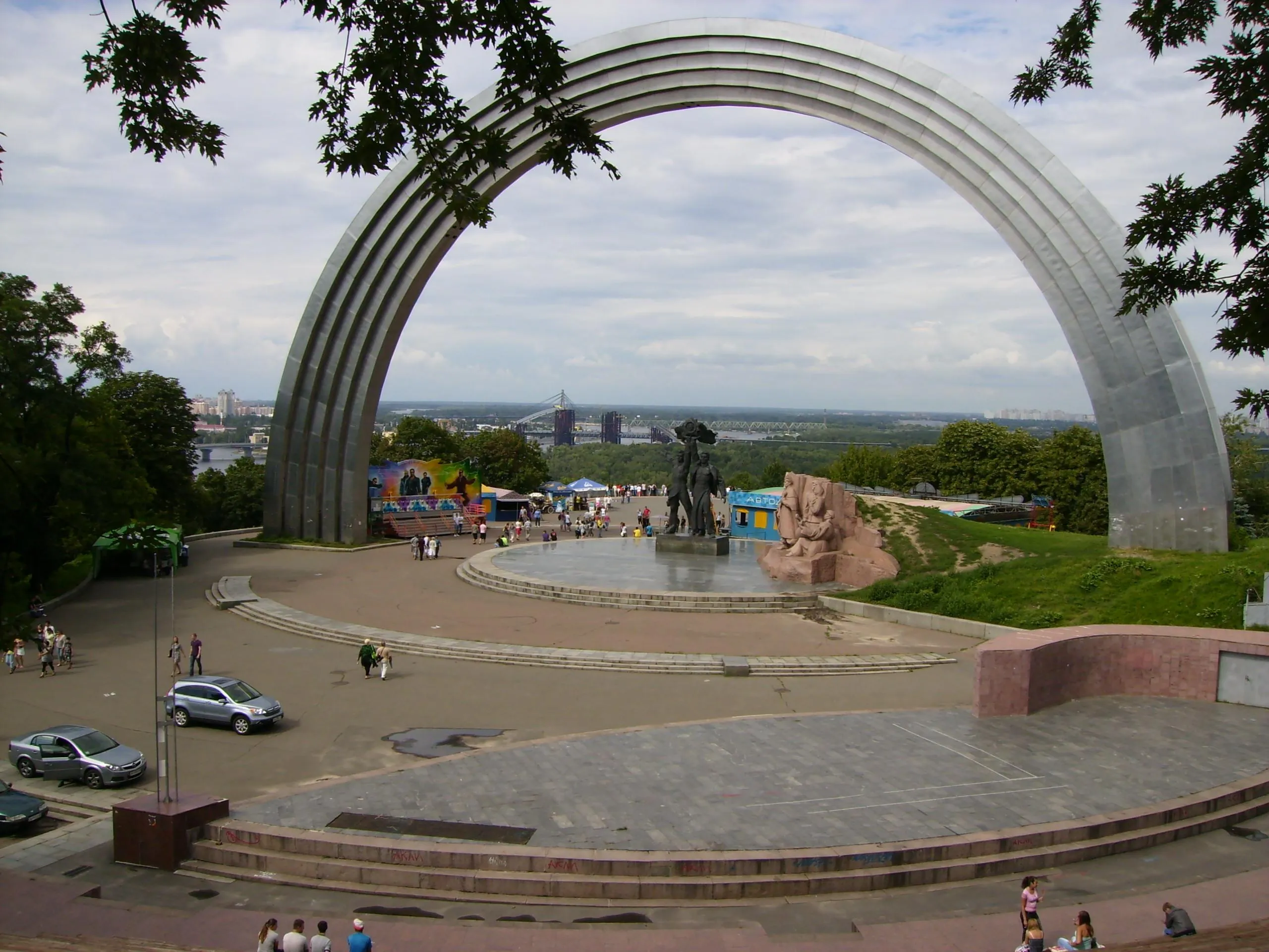 З Хрещатого парку відкриється неймовірна панорама на місто