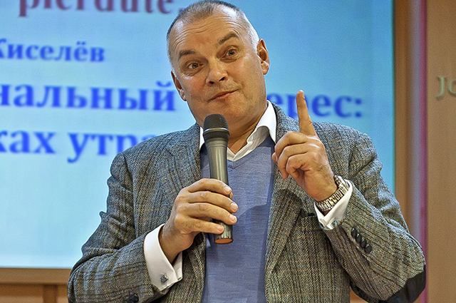 Пропагандист Киселев пригрозил Украине ОБСЕ из-за задержания российского журналиста