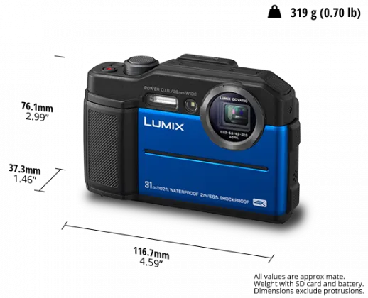 LUMIX Digital Camera DC-FT7