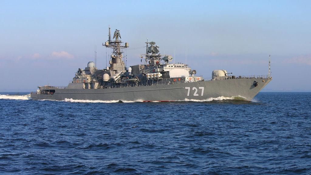 Путін заявив, що російські кораблі із крилатими ракетами залишаються у Середземному морі