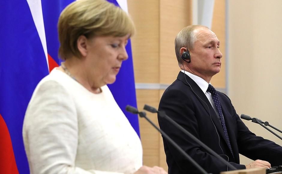 Путін зробив важливу заяву про "нормандський формат" після зустрічі з Меркель