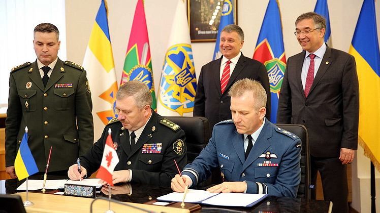 Україна і Канада уклади угоду про військову підготовку