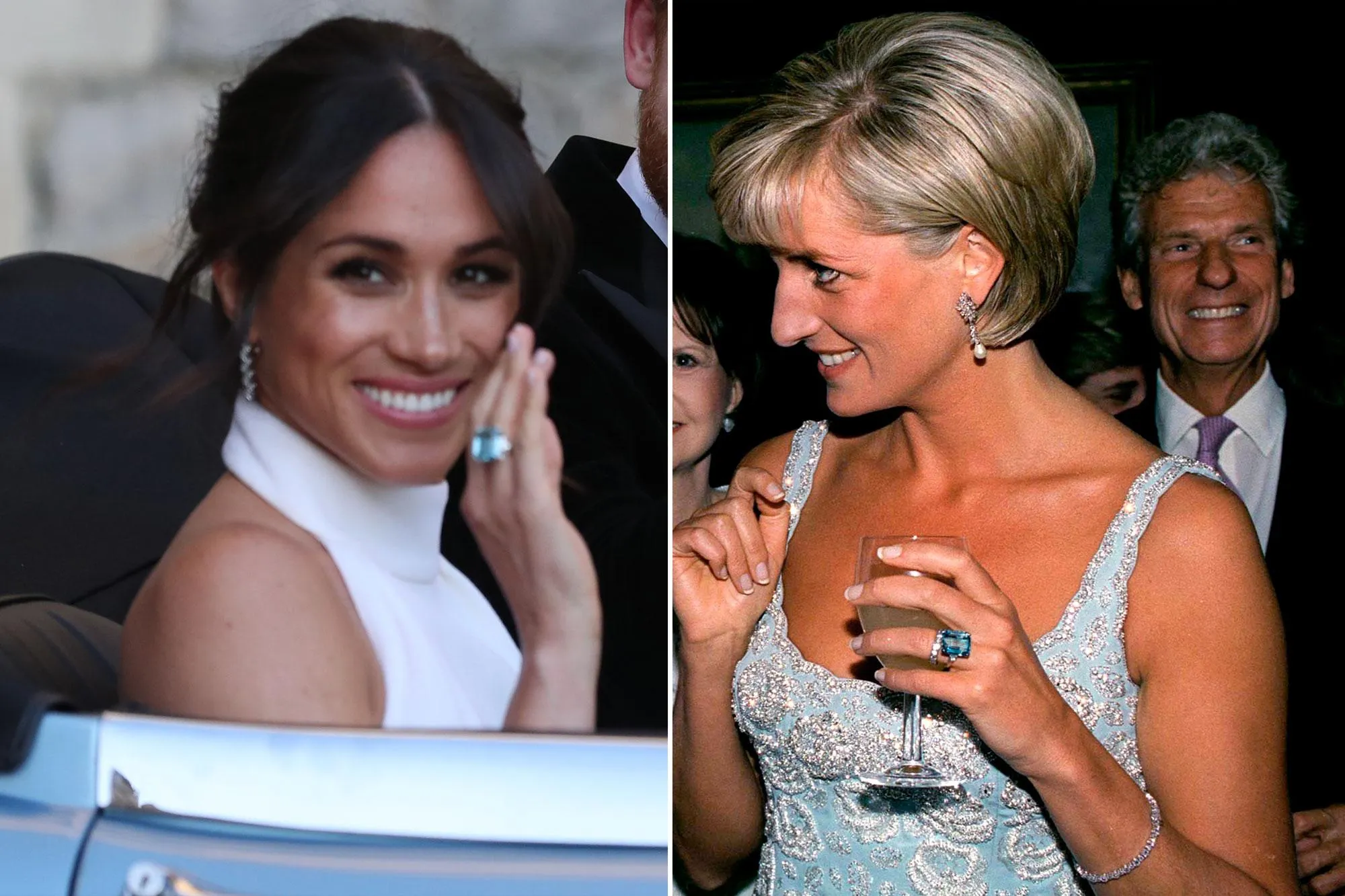 Меган Маркл приміряла перстень принцеси Діани 19 травня 2018 року
