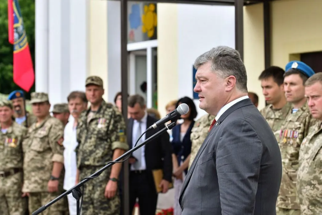 Петро Порошенко підтримав ідею створення міністерства ветеранів Петро Порошенко підтримав ідею створення міністерства ветеранів