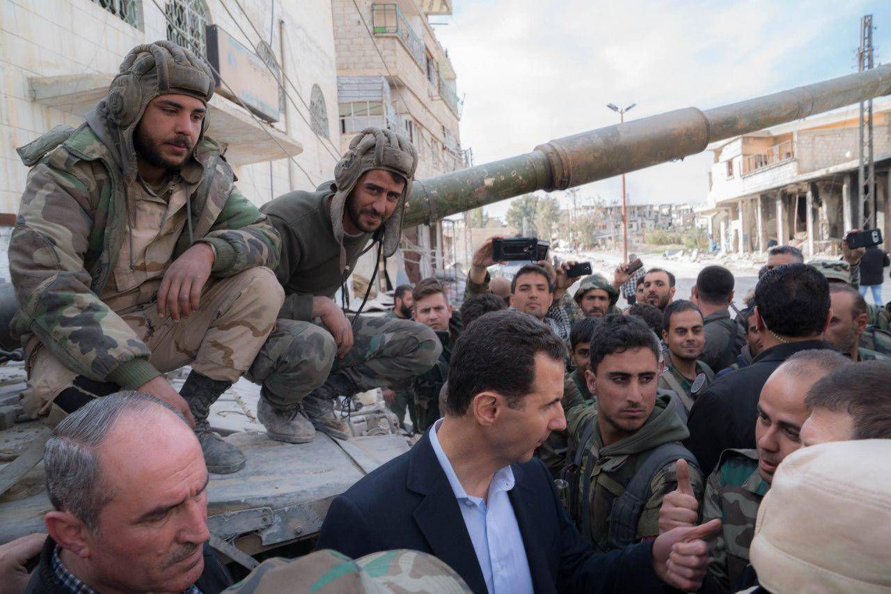 Війська Башара Асада, якого підтримує Росія, повністю звільнили Дамаск від ісламістів