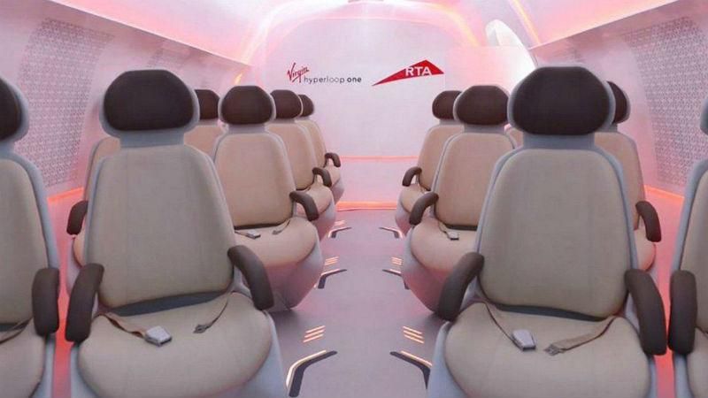 Как будет выглядеть капсула Hyperloop внутри: появились фото Как будет выглядеть капсула Hyperloop внутри: появились фото