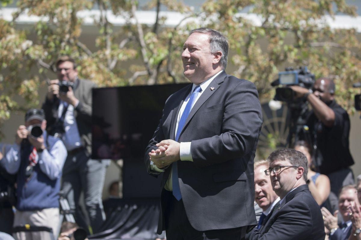 Держсекретар США на посаді голови ЦРУ відвідував Донбас Держсекретар США на посаді голови ЦРУ відвідував Донбас