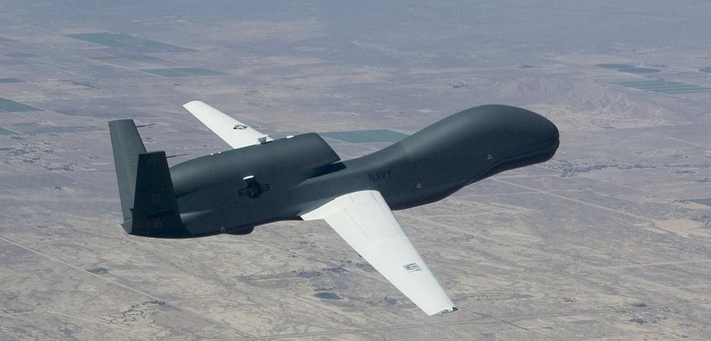 Безпілотник США знову здійснив розвідку над окупованим Донбасом Безпілотник США знову здійснив розвідку над окупованим Донбасом
