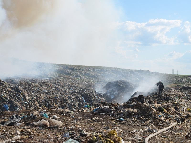Є імовірність повторного загорання Миколаївського сміттєзвалища, – ДСНС