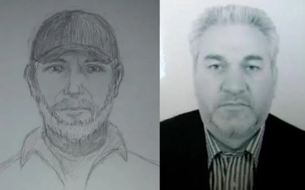 Фоторобот підозрюваного у вбивстві Бабченка та кілер Фоторобот підозрюваного у вбивстві Бабченка та кілер