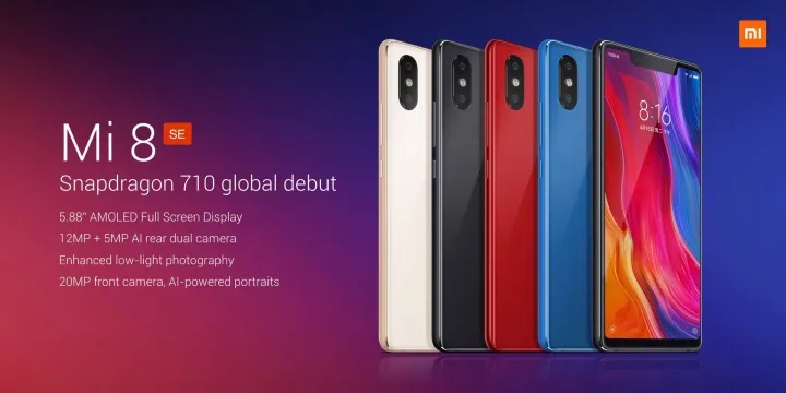 Xiaomi Mi 8 SE Xiaomi Mi 8 SE