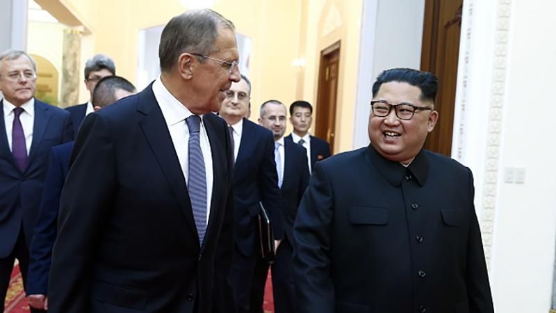 Лавров встретился с главой КНДР Ким Чен Ыном в Пхеньяне