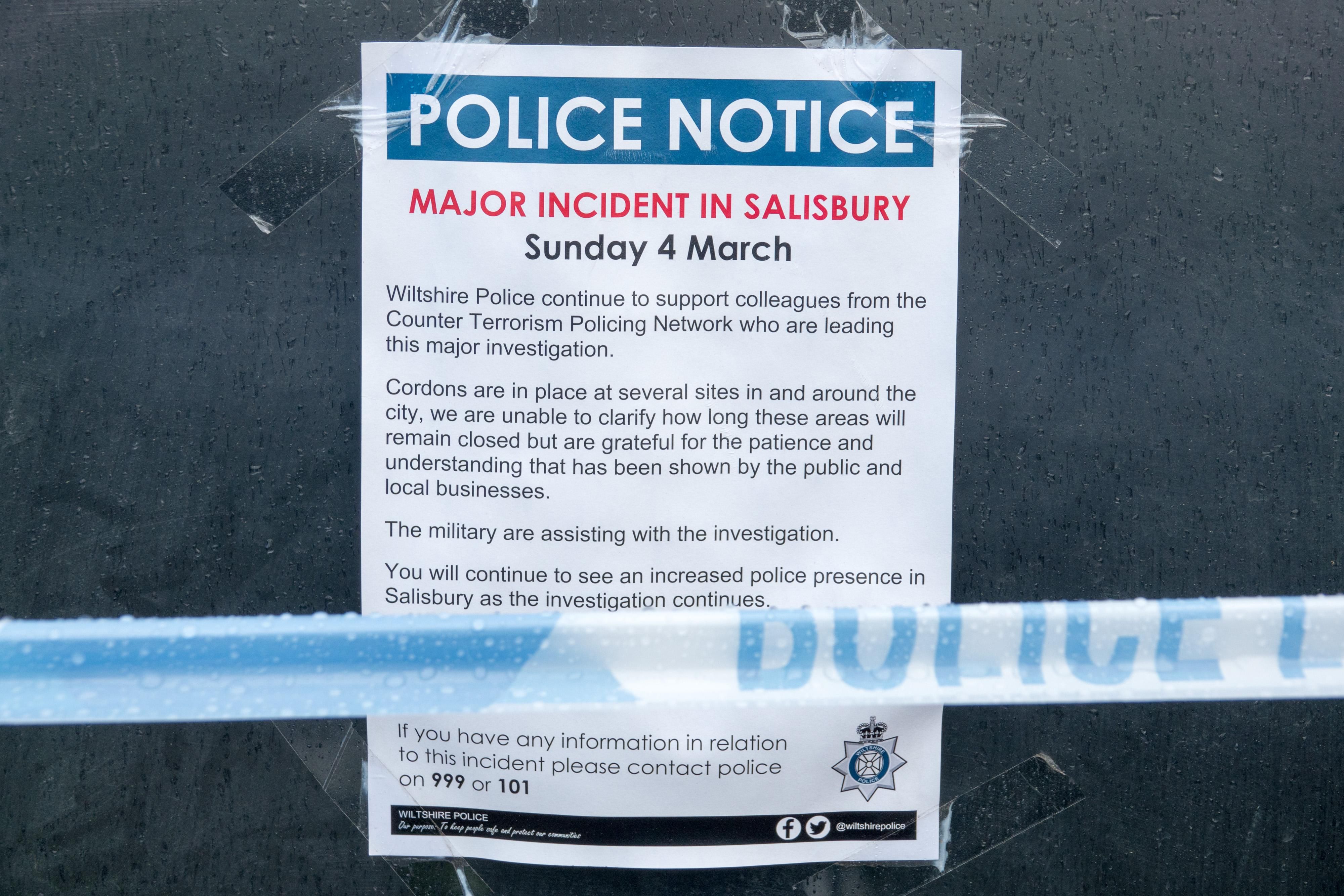 Отруєння Скрипалів: стало відомо, у скільки поліції Британії обійшлось розслідування Отруєння Скрипалів: стало відомо, у скільки поліції Британії обійшлось розслідування