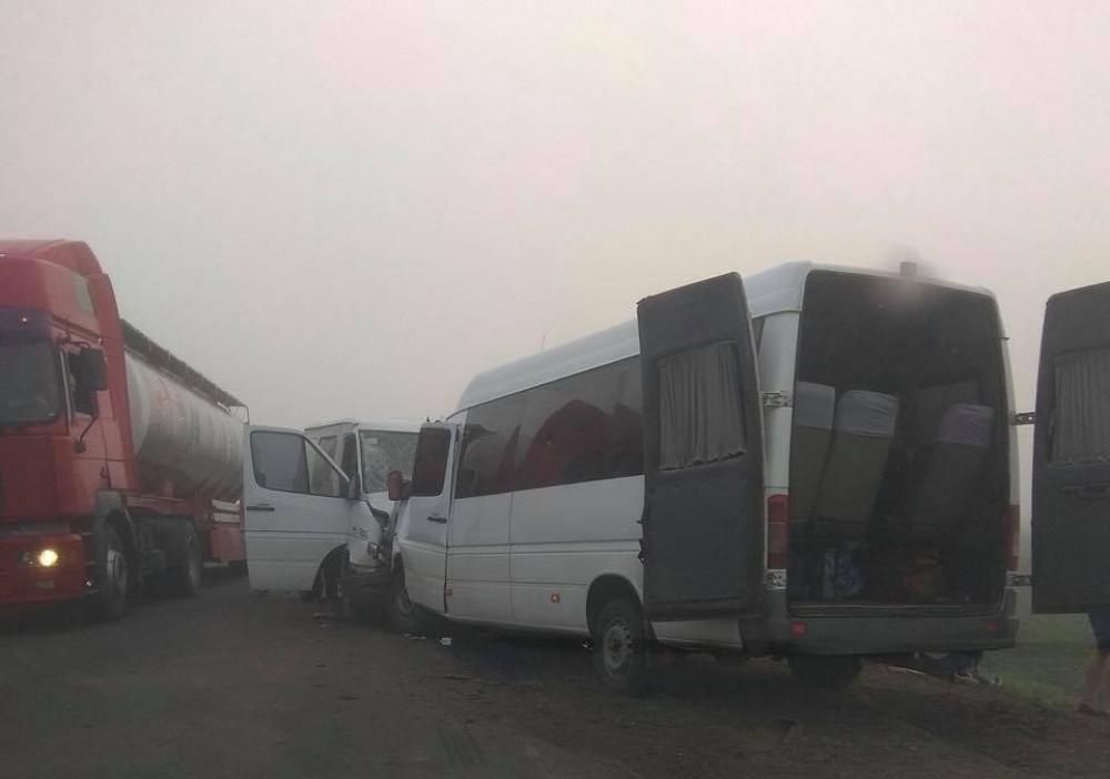 Смертельное ДТП с маршруткой в Одесской области: автобусы столкнулись лоб в лоб