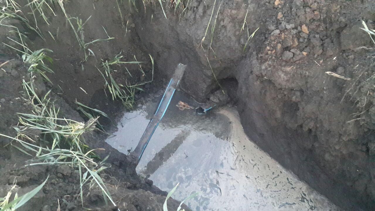 Прикордонники виявили таємний трубопровід, який вів на територію Росії Прикордонники виявили таємний трубопровід, який вів на територію Росії