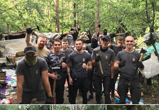 Разгром лагеря ромов в Киеве: полиция открыла дело и описала ход событий