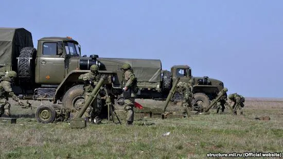 Військові навчання в Криму Військові навчання в Криму