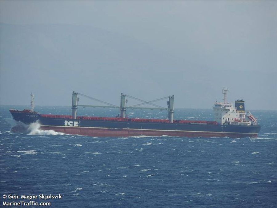 Российские оккупанты задержали в Азовском море иностранное судно: оно вышло из порта в Мариуполе Российские оккупанты задержали в Азовском море иностранное судно: оно вышло из порта в Мариуполе