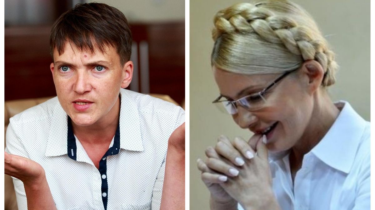 Савченко резко высказалась о Тимошенко: "Это самое беспощадное существо" Савченко резко высказалась о Тимошенко: "Это самое беспощадное существо"