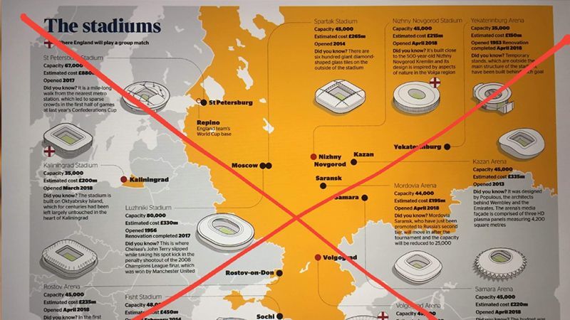 Британська газета The Times вибачилася за карту Росії з окупованим Кримом Британська газета The Times вибачилася за карту Росії з окупованим Кримом