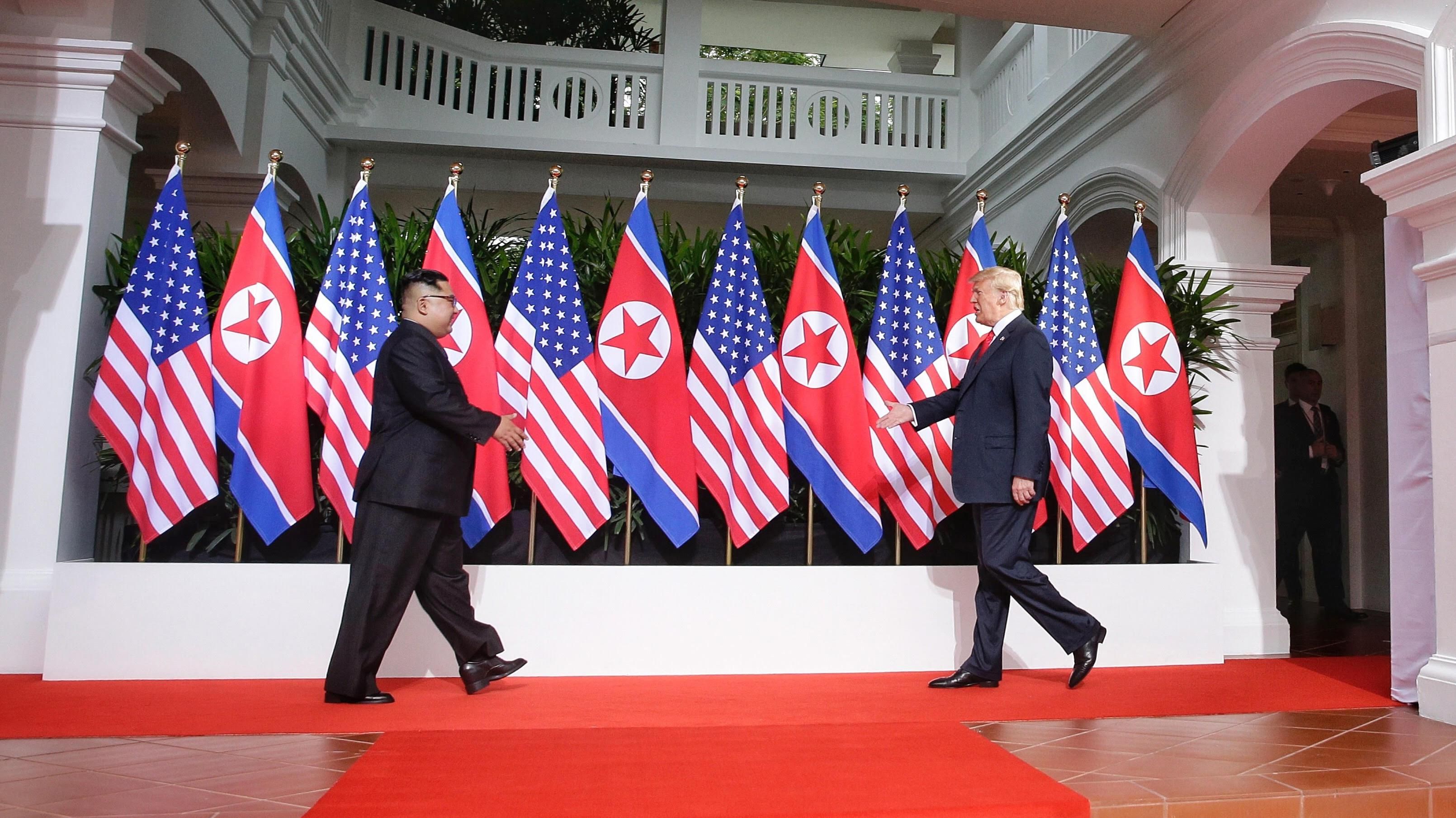 З'явилася інформація про заходи у Сінгапурі, на яких разом побували Трамп і Кім Чен Ин З'явилася інформація про заходи у Сінгапурі, на яких разом побували Трамп і Кім Чен Ин