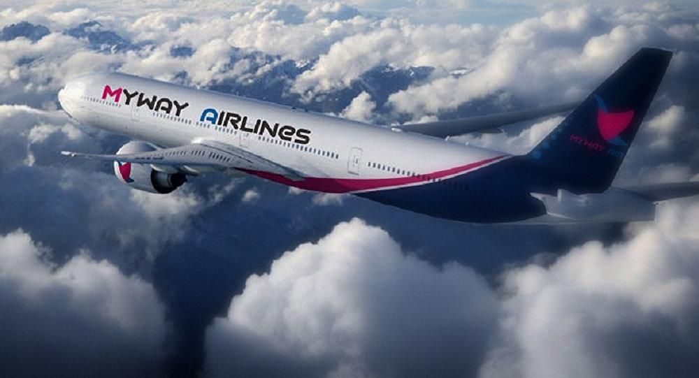 Myway Airlines начала летать между Украиной и Грузией Myway Airlines начала летать между Украиной и Грузией