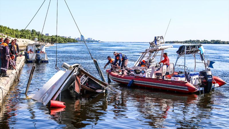 Капітан катамарану, що зіткнувся з баржею на Волзі, був напідпитку Капітан катамарану, що зіткнувся з баржею на Волзі, був напідпитку
