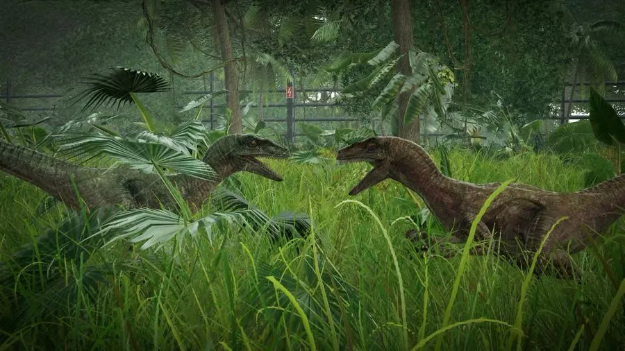 Скріншот з гри Jurassic World: Evolution
